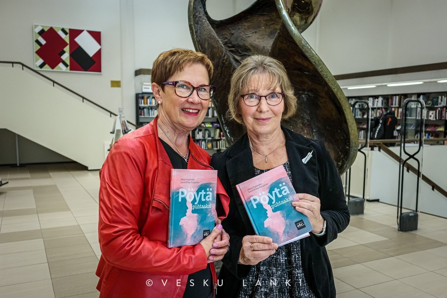 Kirjan tekij&auml;t ovat Eeva-Riitta Piispanen (vas.) ja Marja Kyt&ouml;m&auml;ki.