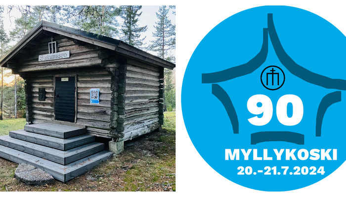 Juhlalogon suunnittelun perustana oli pysyvyyttä ja juurevuutta edustava Mänttärin Sukuyhdistyksen Liikkalan Mänttärinmäellä ylläpitämä kotiseutumuseo Sukumuseon vanha aittarakennus, joka luo mielikuvan myös kodista.