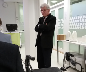 Suvun p&auml;&auml;mies Anssi Paasivirta kertoi muun muassa M&auml;ntt&auml;rin Sukuyhdistyksen tulevista tapahtumista.
