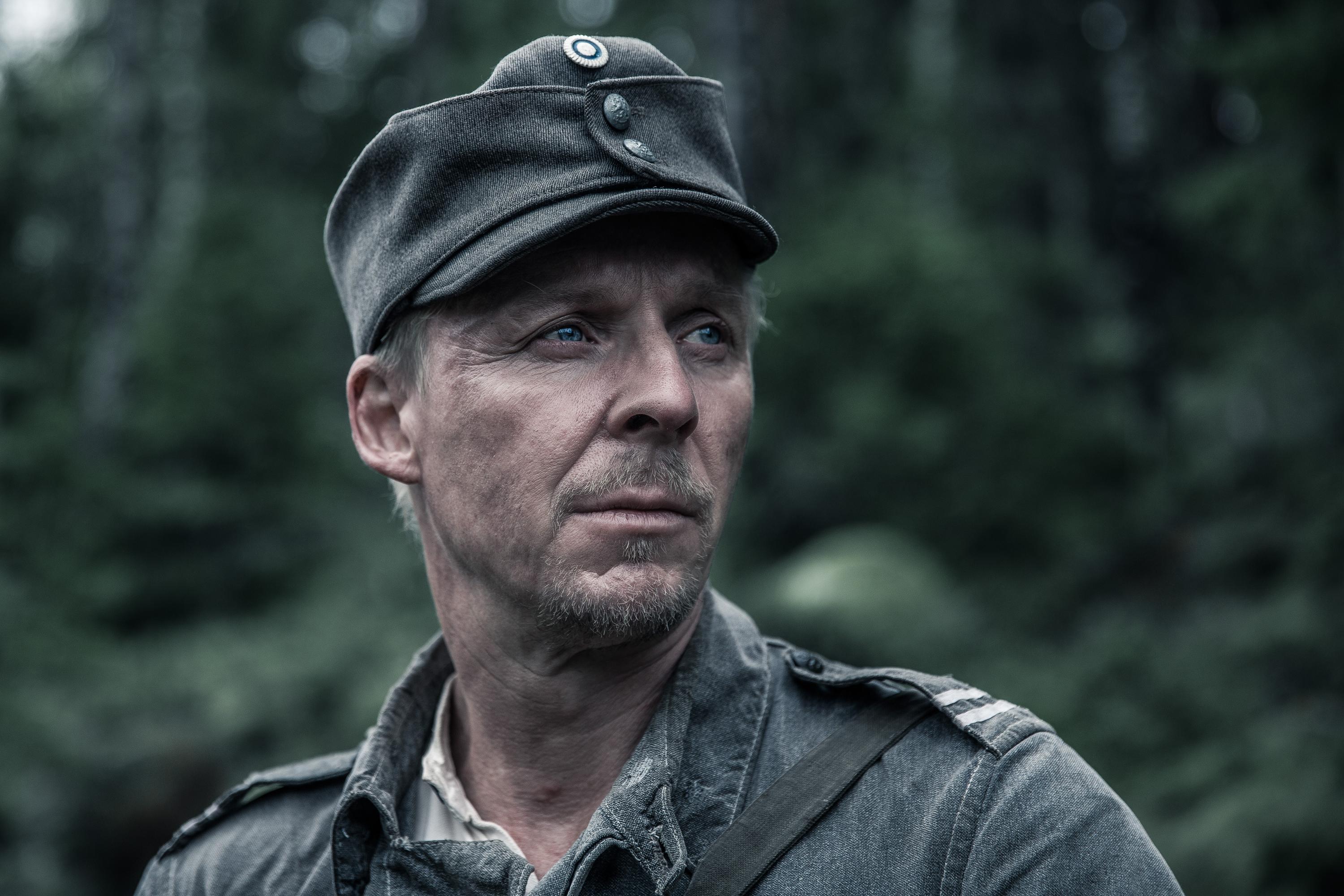 Näyttelijä Eero Aho esitti Antti Rokkaa Tuntematon sotilas -elokuvassa vuonna 2017.